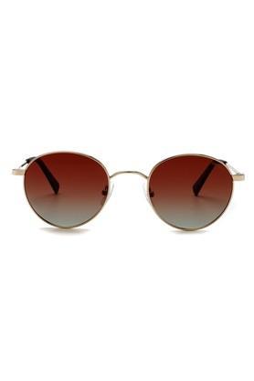 Unisex Full Rim Polarized Round Sunglasses