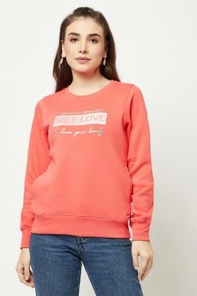 printed-poly-cotton-round-neck-womens-sweatshirt---pink