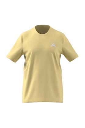 solid-cotton-regular-fit-mens-t-shirt---yellow