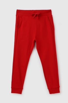 solid-cotton-regular-fit-boys-track-pants---red