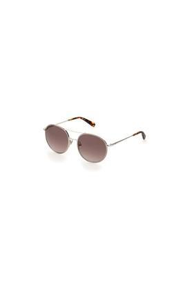 Womens Full Rim 100% UV Protected Oval Sunglasses - SHE131549P2SG