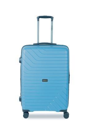 Groove Polypropylene (65 cm) Blue Check-In Trolley Bag With 8 Wheels And TSA Lock - Blue