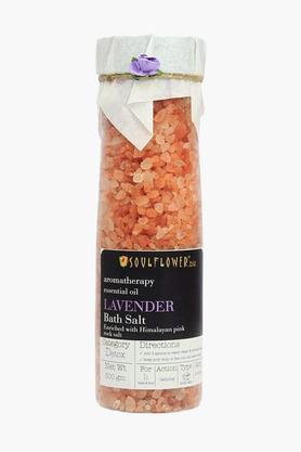 Lavender Himalayan Pink Rock Bath Salt  - 500  gm