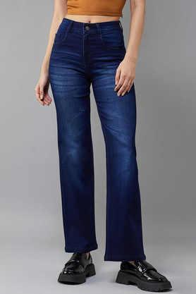 dark-wash-denim-relaxed-fit-women's-jeans---navy