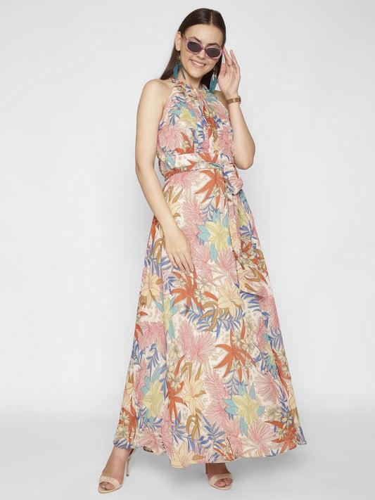 floral-halter-belted-maxi-dress