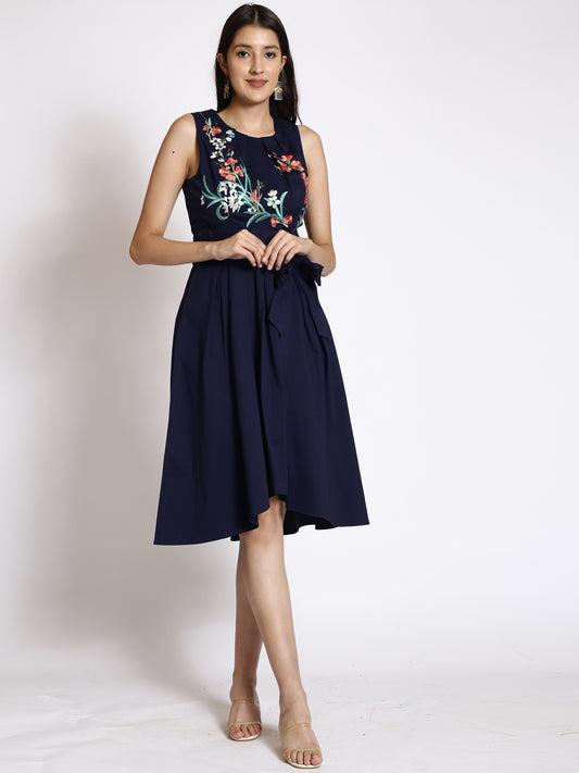 embroidered-fit-&-flare-dress