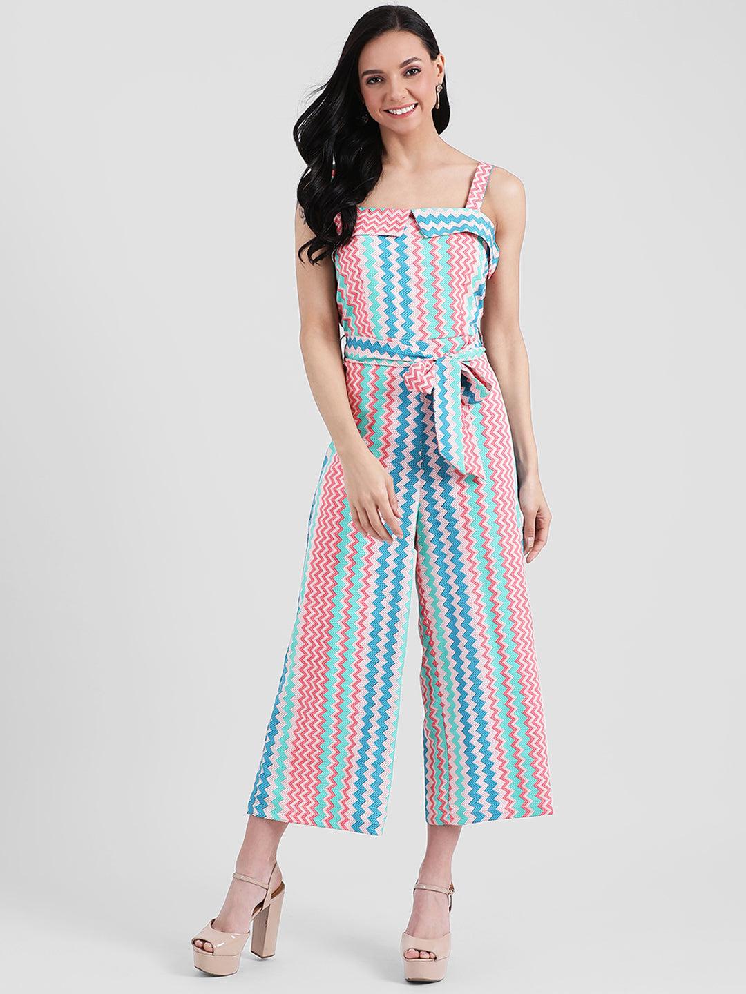 multi-colored-geometric-print-strappy-jumpsuit-for-women