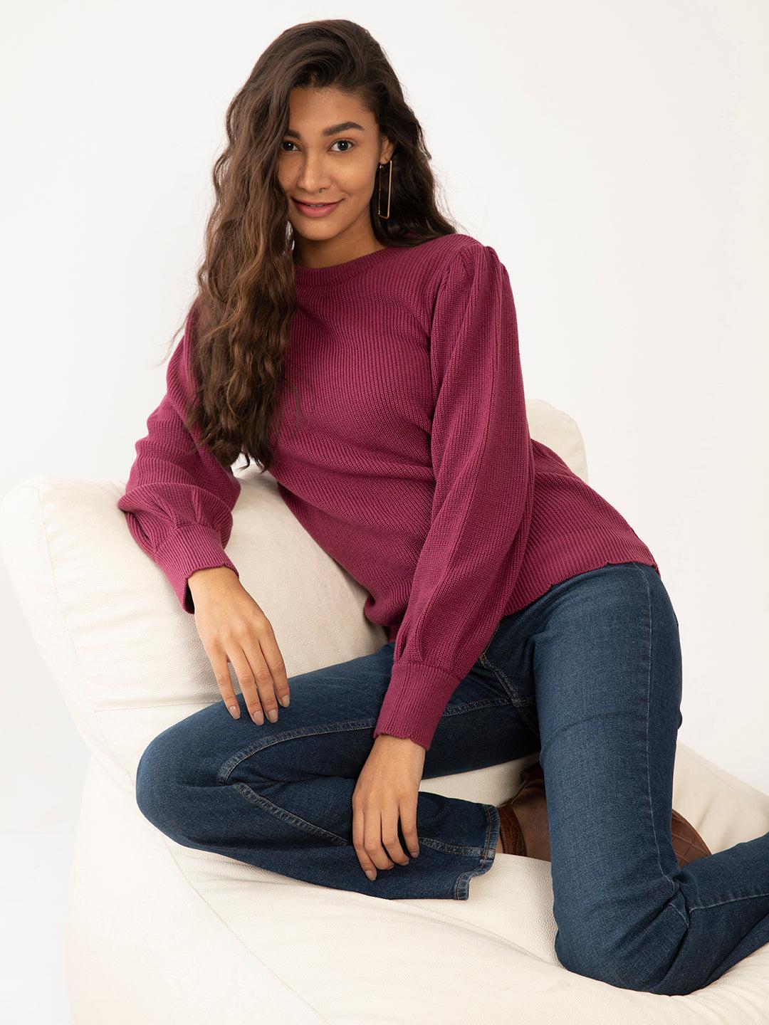 purple-solid-regular-sweaters-for-women